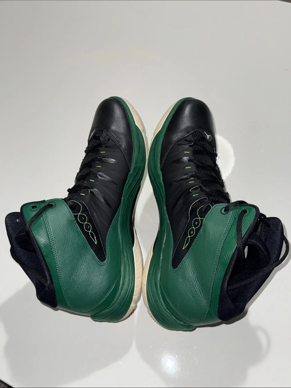 Nike Air Jordan Prime Fly Black Electric Green Men's Size 16 Basketball Shoes